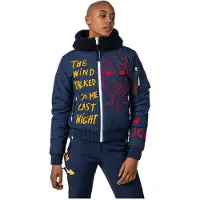 Rossignol Jcc Yeti Fleecy Bomber Jacket Bleu S Femme
