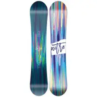 Nitro Lectra Brush Rental Snowboard Multicolore 149