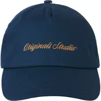 Jack & Jones Casquette 'JACFrame Norrebro' camel / bleu marine