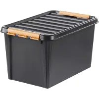 Smartstore 3196090 Boîte de rangement PRO 49 L, 49 litres, noir