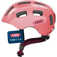 ABUS Youn-i 2.0 Junior Helmet Rose M Enfants