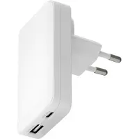 dbramante1928 Chargeur Re-charge Pro Slim USB-C 45 W et USB-A 30 W - Blanc