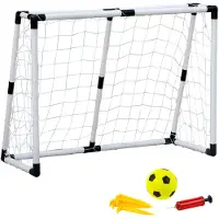 Colorbaby Football Goal Blanc 131 x 59 x 101 cm