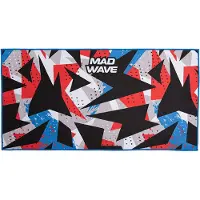 Madwave Microfiber Geometry Towel Multicolore 80 x 140 cm