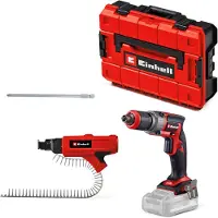 Einhell Visseuse cloisons sèches sans fil - TP-DY 18 Li BL + cartouche automatique – 18 V – Brushless – Power X-Change