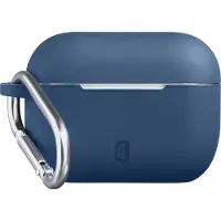 Cellularline Bounce - AirPods Pro 2 (Manchon pour casque d'écoute), Étui pour écouteurs + casque, Bleu