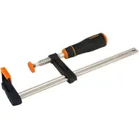 Bahco Clamp With Rubber Handle 400 Mmx175 Mm Argenté