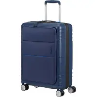 American Tourister trolley pour ordinateur portable Hello Cabin Spinner 55 / 20 TSA Trolley True Navy bleu