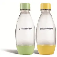 SodaStream Bouteille en plastique Fuse DWS 0,5 l (verte + jaune)