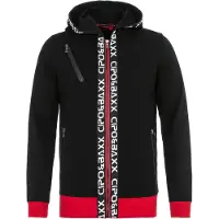 Cipo & Baxx Survêtement rouge / noir / blanc