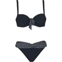 Sunflair Bikini noir / blanc