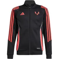 Adidas Veste de survêtement 'Messi' rouge clair / noir / blanc