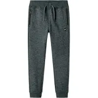 Name it - Pantalon de jogging pour garçon, coupe classique, taille 152, gris chiné foncé
