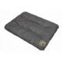 HOBBYDOG Coussin pour chien Matelas pour chien Lit pour chien Lit pour animal Coussin pour chien Lit pour chat - Eco - 100 x 70 cm [Taille : XL] - Gris