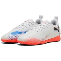 Puma FUTURE 8 PLAY IT Jr White-Black-Glowing Red 32.5