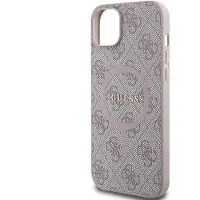 GUESS Guhmp14sg4gfrp Iphone 14.15.13 6.1 4g Collection Leather Phone Case Clair