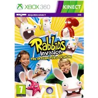 Xbox 360 Rabbids Invasion-the Interactive Tv Show Multicolore