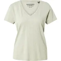 Superdry Studios Slub Emb Vee Short Sleeve T-shirt Vert XL Femme