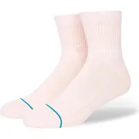 Stance Unisexe, Chaussettes, Icon Quarter, Pink, Rose, (Une unité par pack, 39, 40, 41, 42)