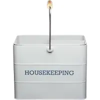 Kitchencraft Housekeeping Tin Argenté
