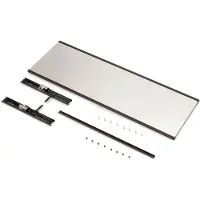 Emuca Removable Mirror For Closet Argenté