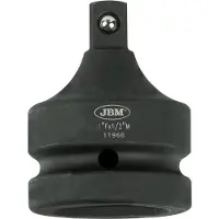 JBM 1''h 1/2''m Clé à chocs Noir Noir One Size