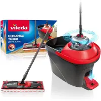 Vileda - KIT COMPLET ULTRAMAX TURBO - CONFORT &amp; ERGONOMIE DE NETTOYAGE