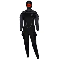 Apeks Thermiq Adv 8/7 Mm Woman Diving Wetsuit Noir 2XL Femme