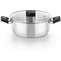 Pinti Monix Monix M240322, Rond, Acier inoxydable, Acier inoxydable, Noir, Bakélite, Verre/inox
