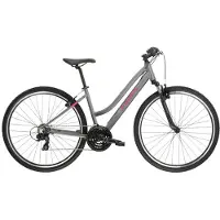 KROSS Evado 1.0 700 Tourney Ty300 Lady 2023 Bike Argenté L