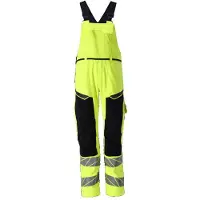 Mascot Bib And Brace With Kneepad Pockets And Stretch Jaune 68 / 32 Homme