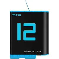 Telesin Batterie pour Gopro Hero 12 / 11 / 10 / 9 (1750 Mah) - Gp-Btr-901-D