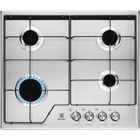 Electrolux KGS6424BX Inox Encastrable 60 cm Gaz 4 zones