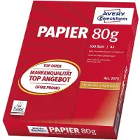 Avery-Zweckform Zweckform Matt (A4, 500 feuilles, 80 g/m²)