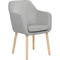Beliani Yorkville Dining Chair Ii Velour Grey Lumarko !