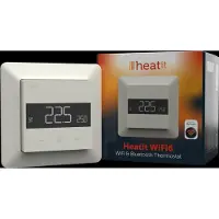 Heatit WiFi6 Thermostat blanc RAL9010 pour chauffage électrique & à eau