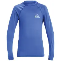 Quiksilver Everyday Upf50 Long Sleeve Rash Guard Bleu 14 Years Garçon