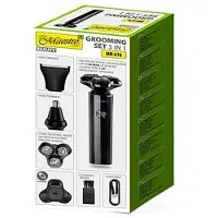 Maestro MR-676 3-in-1 USB shaving kit