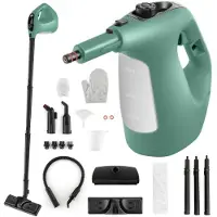 Coast Nettoyeur vapeur 1500W - 400 ML - température du réservoir jusqu'à 125℃ Nettoyeur vapeur - Vert