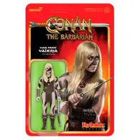Super7 Conan Le Barbare ReAction Figurine Wave 02 Valeria (War Paint) 10 cm
