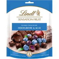 Lindt Fruit Sensation Myrtille & Acai Chocolat Au Lait 150g