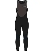 Mystic Long John Surf Sleeveless Back Zip Neoprene Suit Noir 2XL