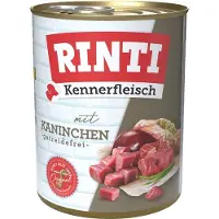 Rinti Kennerfleisch Rabbit lapin 12x800 g