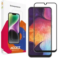Accezz Protecteur d'écran en verre trempé Full Cover pour Samsung Galaxy A50 / A30s / M31