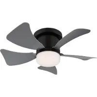 Globo Hines, Ventilateur, Gris, Noir