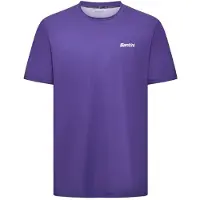 Santini Stream Short Sleeve T-shirt Violet S Homme