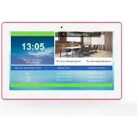 ALLNET Salle de réunion RGB LED Tablet 38,10cm (15") RK3399 blanc Android 10 et NFC/RFID (MT15RK3399A10WPoENFC)