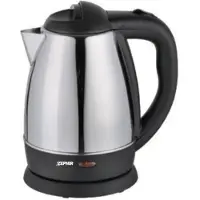 Zephir Bouilloire électrique ZHC91 1,2 L 1400 W Noir, acier inoxydable