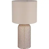 Globo Lampe de table de conception Sofia Champagne