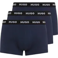HUGO Boxers bleu marine / noir / blanc